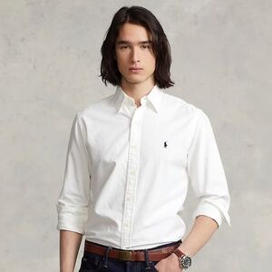 Garment-Dyed Oxford Shirt